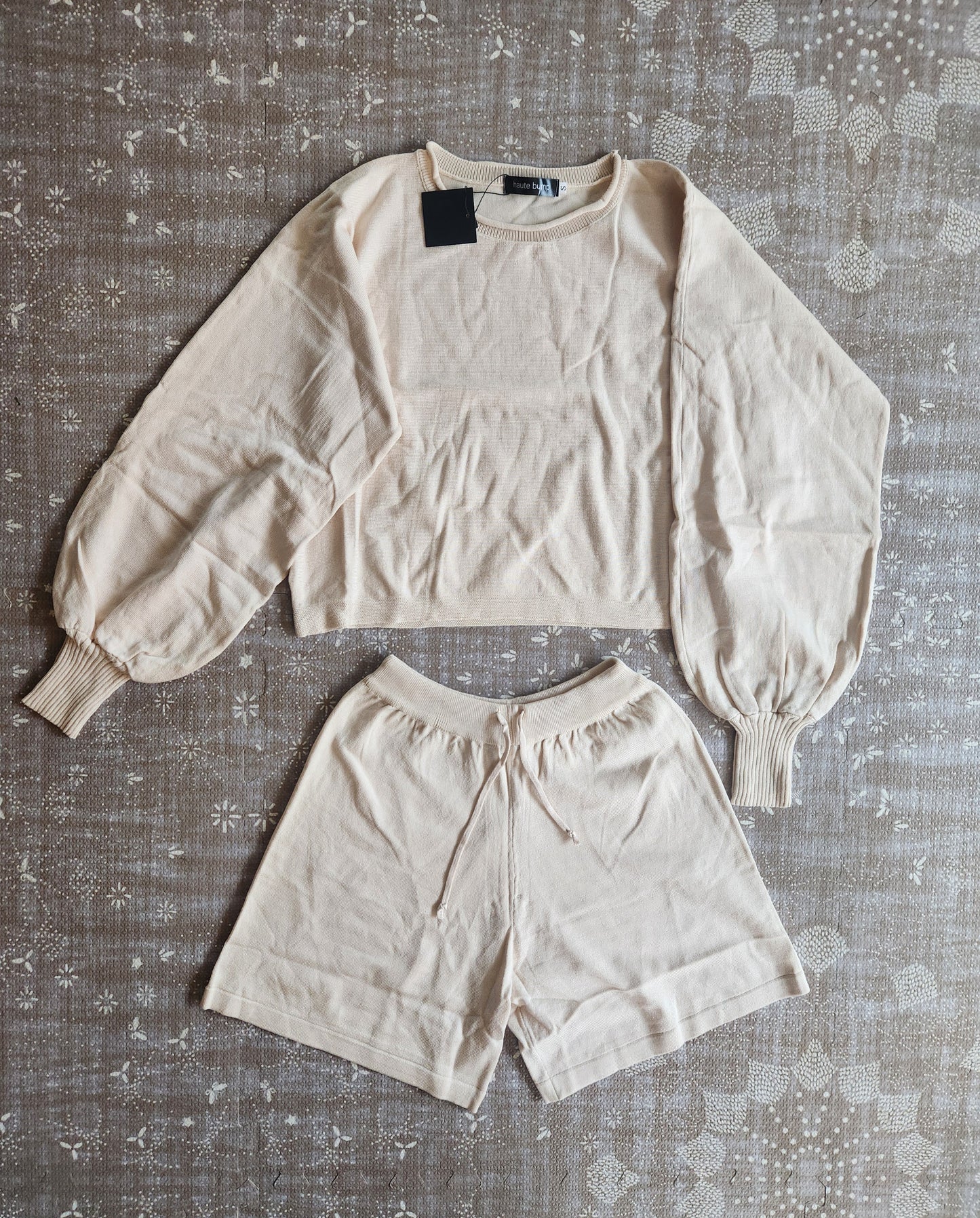 Cotton Bae Postpartum Lounge Set, Apricot