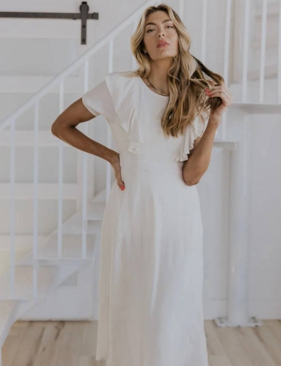 Lovella Ruffle MOM Dress by Roolee Lovella Ruffle MOM Dress by Roolee