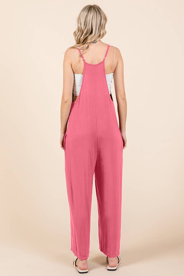 Juni Relaxed Wide Leg Maternity & Nursing Jumpsuit