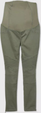 Isabel Maternity Crossover Panel Utility Jeggings