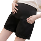 Maternity Over-Bump Denim Shorts