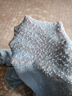 Boucle Knit Semi Sheer Bell Sleeve Maternity Gown