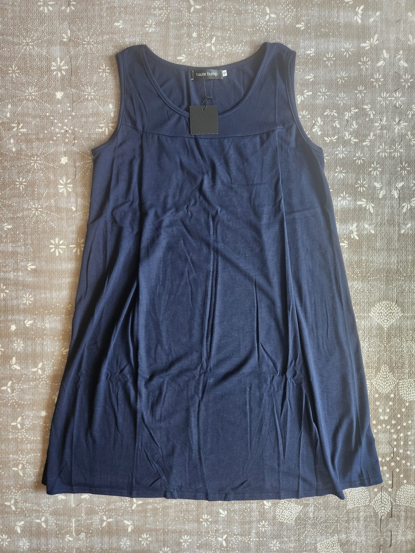 Cotton Blend Maternity & Nursing Shift Dress