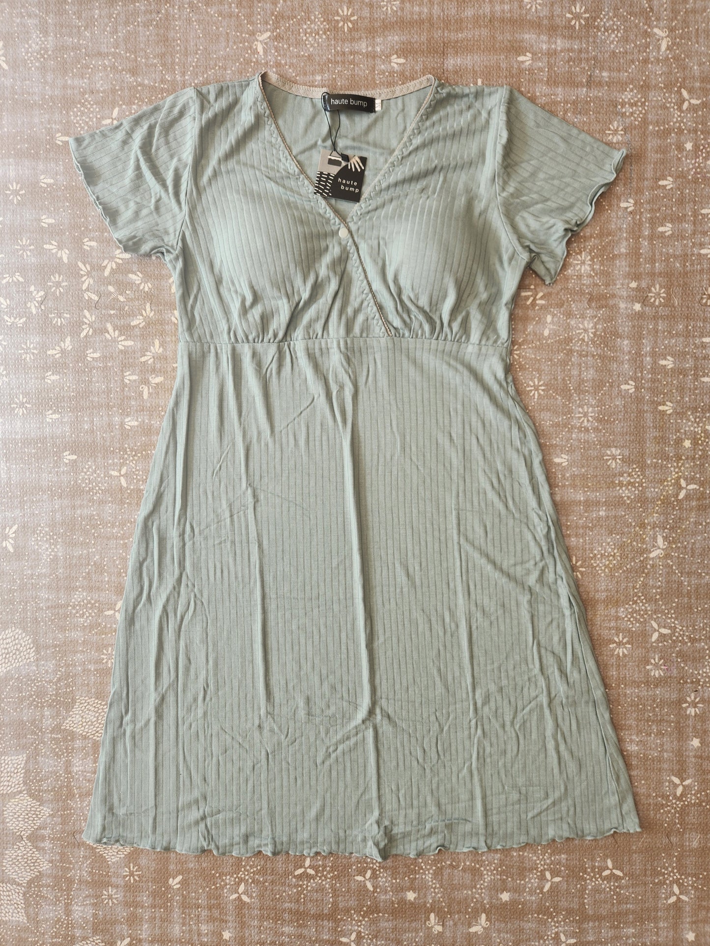 Ribbed Modal Nursing Nightgown